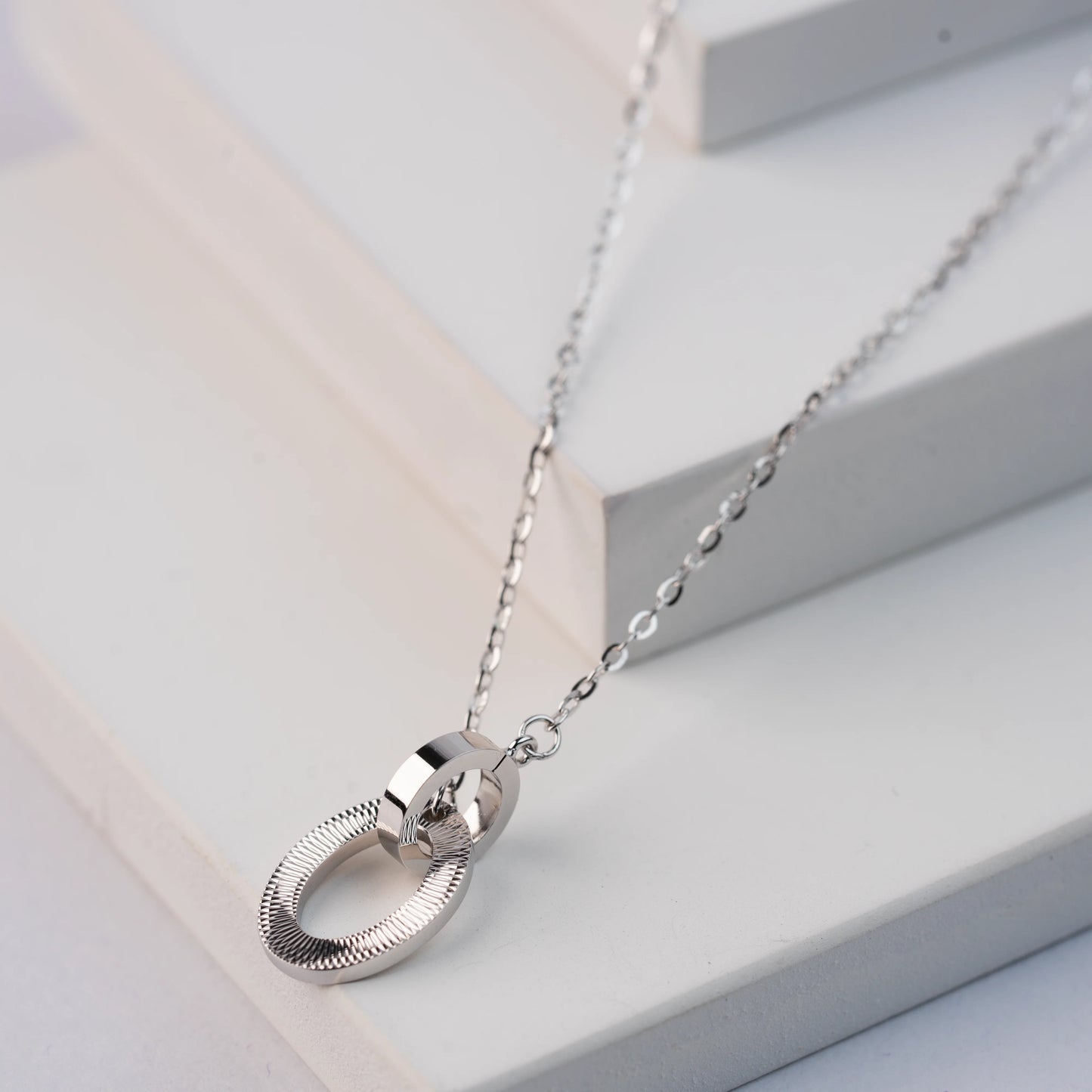 925 Sterling Silver | Interlinked Harmony Necklace