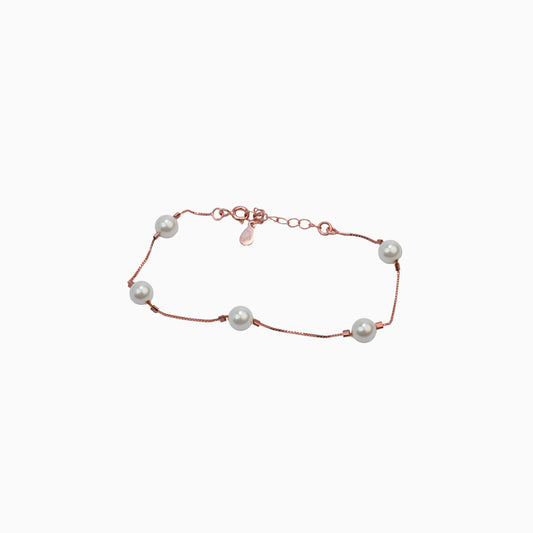 925 Sterling Silver | Pearl Embrace Bracelet