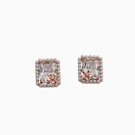 25 Sterling Silver | Glimmering Garden Studs