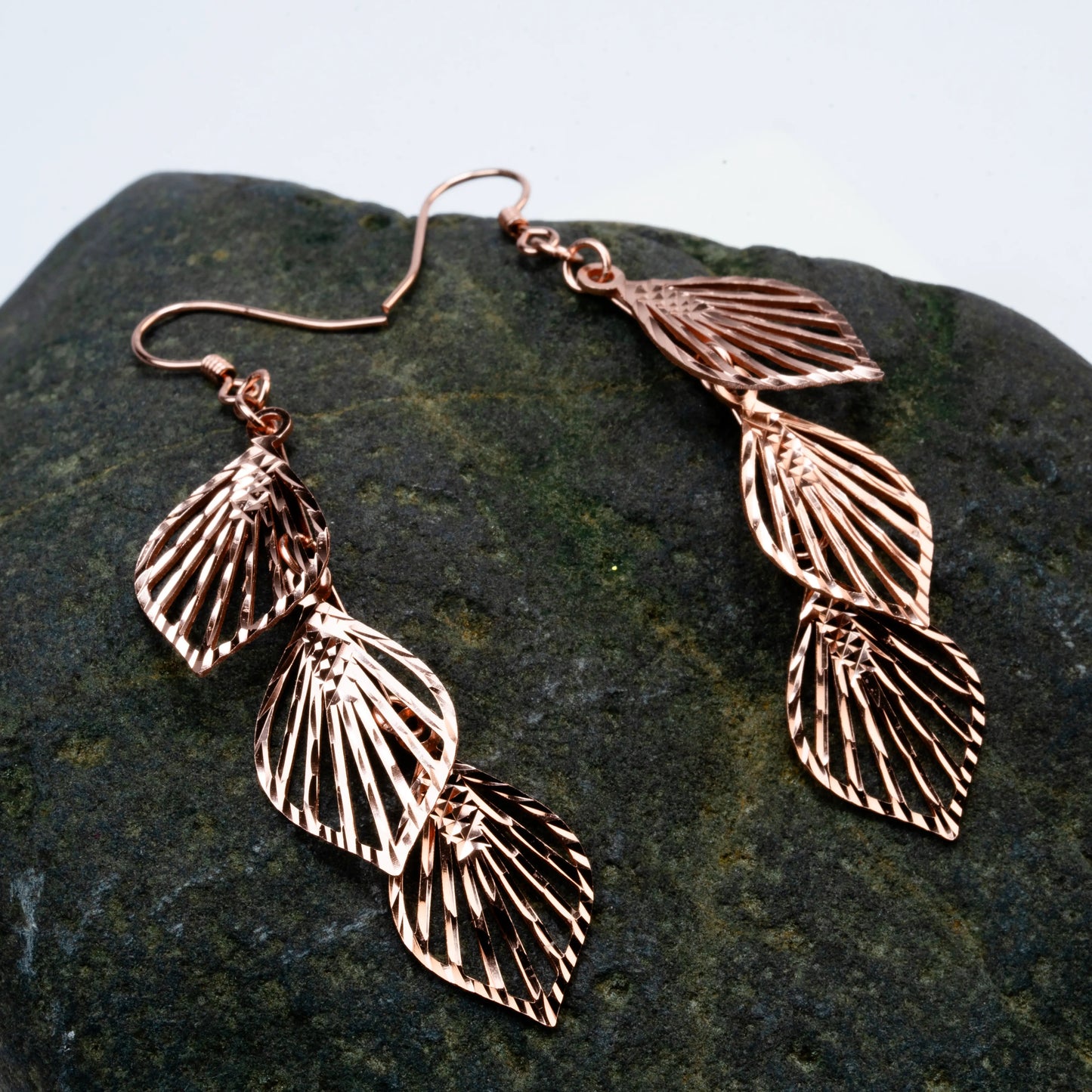 925 Sterling Silver | Whispering Leaves Earrings