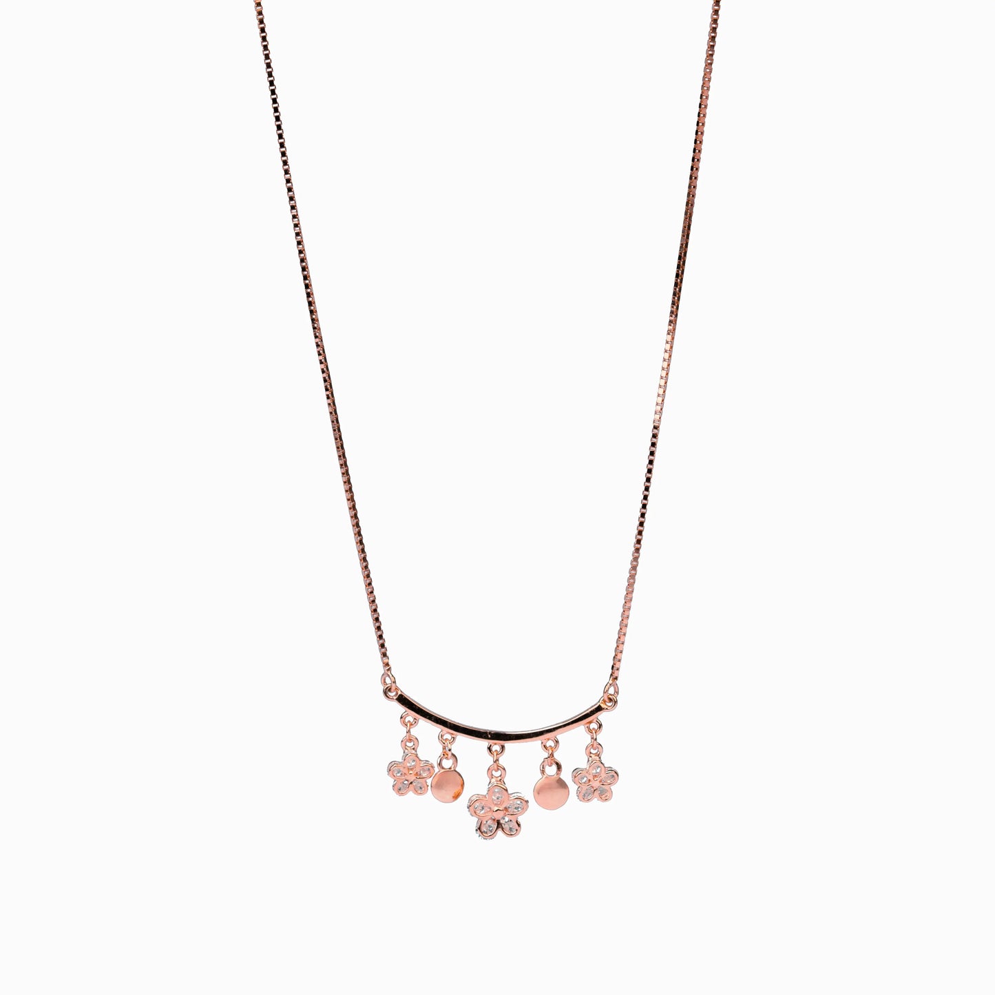 925 Sterling Silver | Blossom Charm Necklace