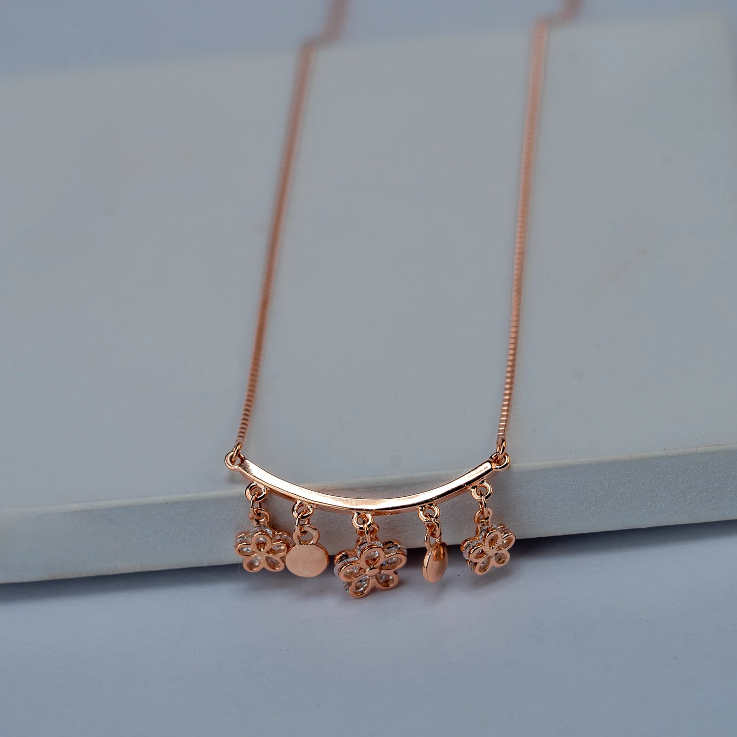 925 Sterling Silver | Blossom Charm Necklace