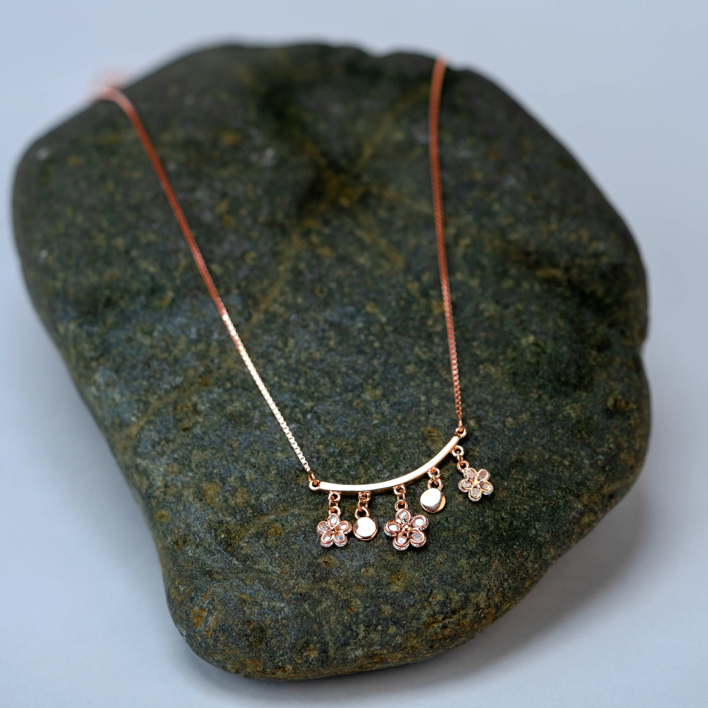 925 Sterling Silver | Blossom Charm Necklace