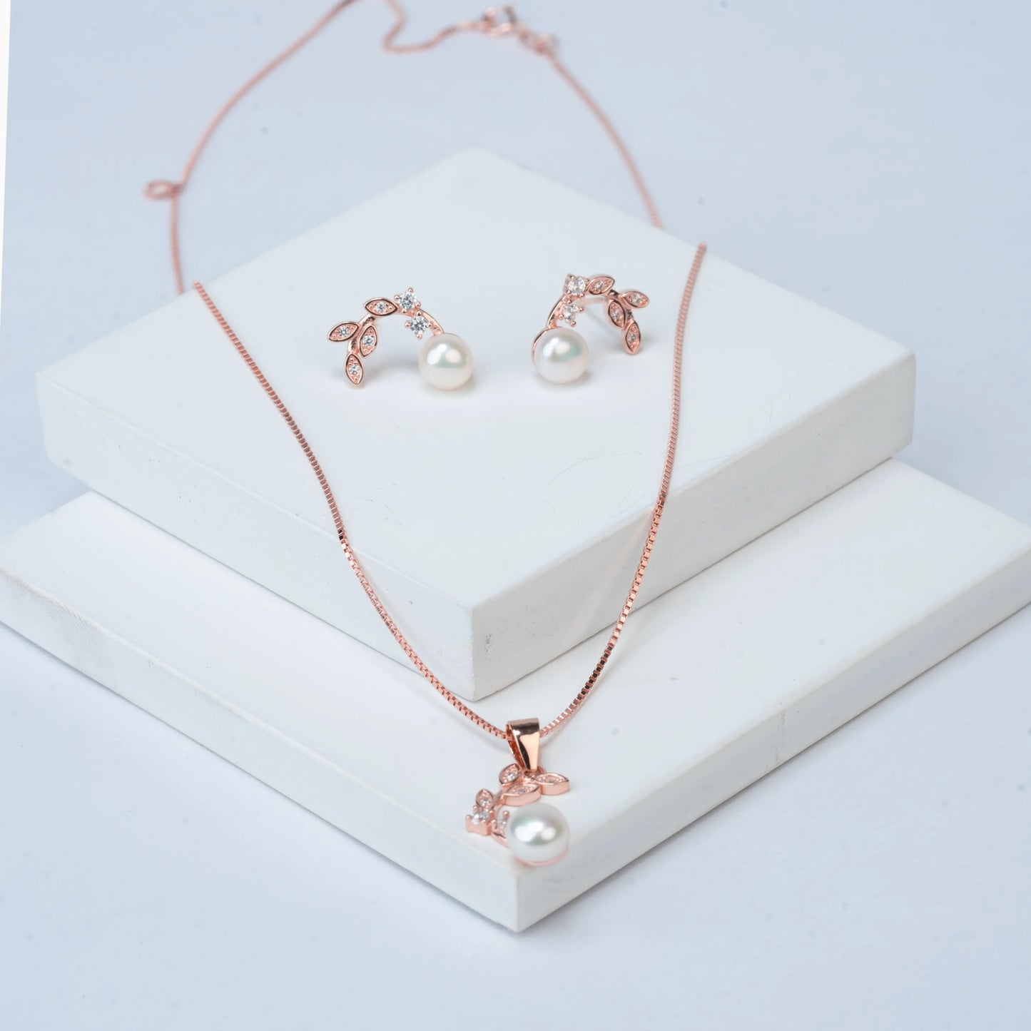 925 Sterling Silver | Pearl Sprout Set