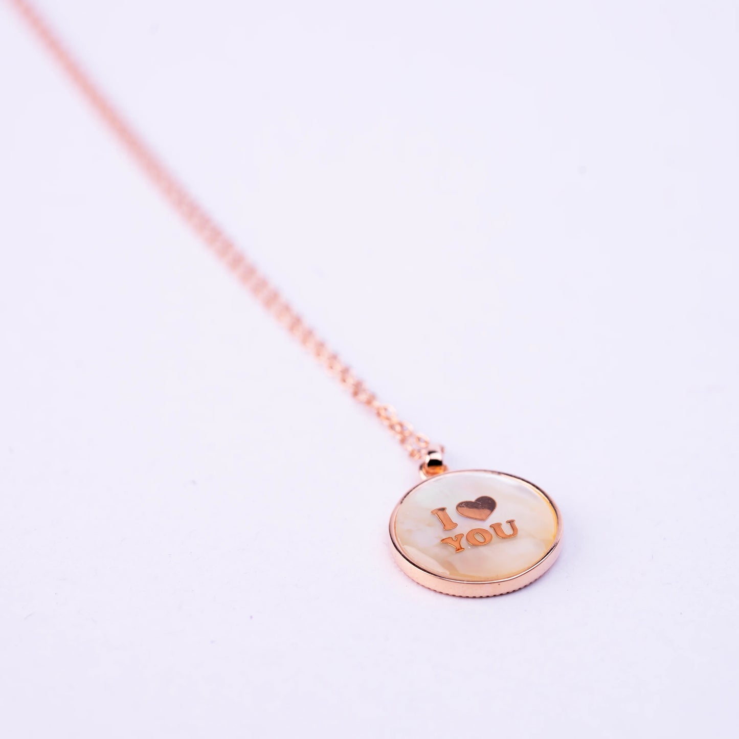 925 Sterling Silver | Everlasting Love Pendant with Link Chain